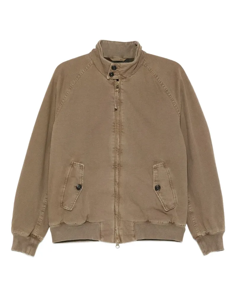 Baracuta Bomberjacke mit Reißverschluss - Braun Braun