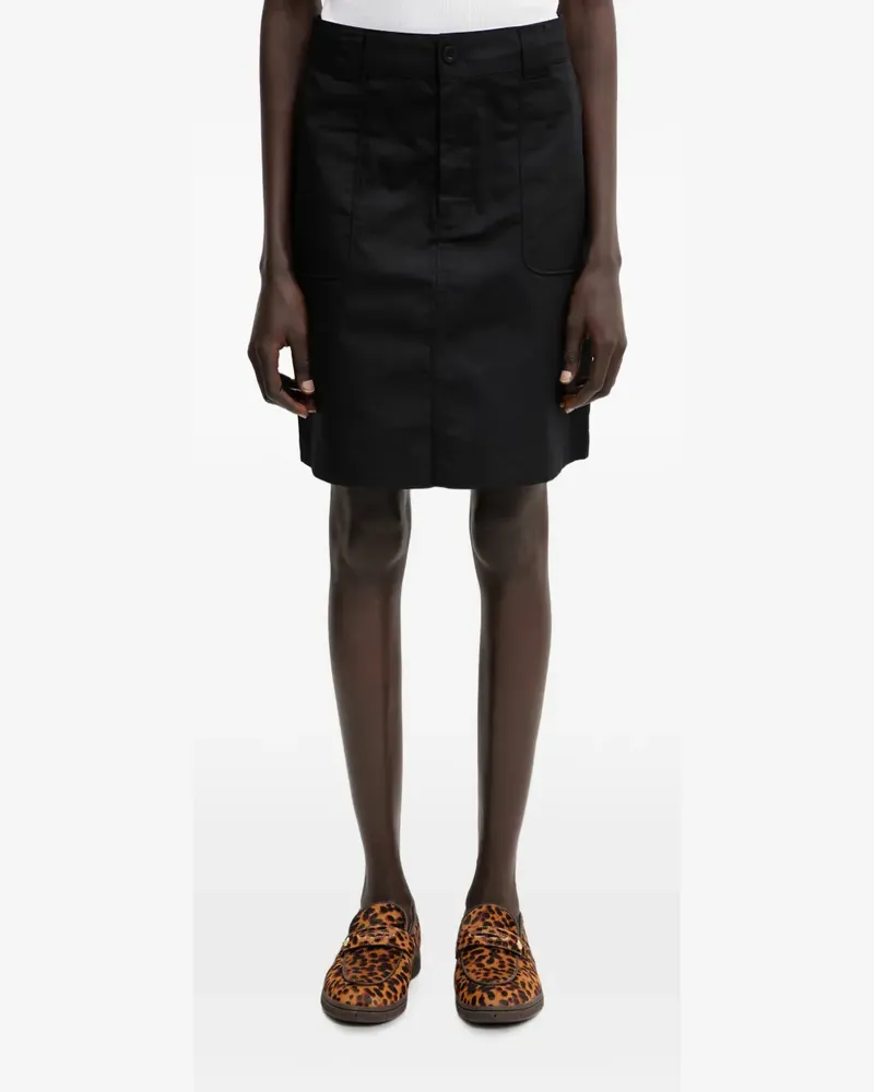 Carhartt WIP Postal patch-pocket mini skirt - Schwarz Schwarz
