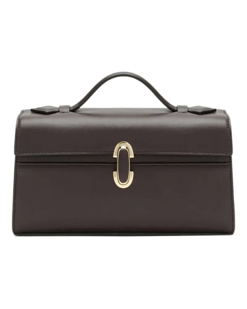 SAVETTE Symmetry Pochette clutch bag - Braun Braun