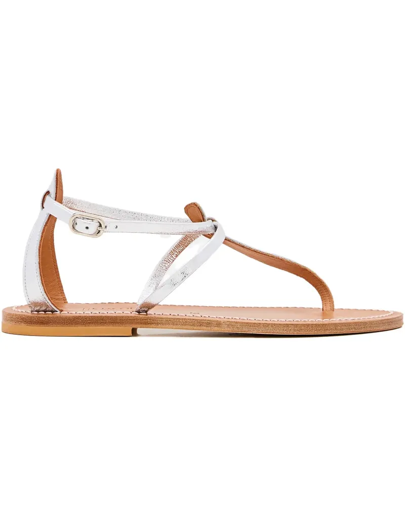 K.Jacques  Buffon ajustable-strap sandals - Weiß Weiß