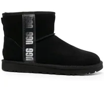 Classic Mini Stiefel mit Logo - Schwarz