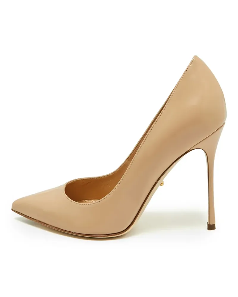 Gianvito Rossi Pumps mit spitzer Kappe - Nude Nude