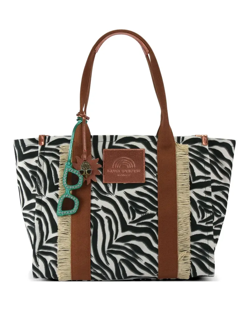 Kurt Geiger Große Southbank Handtasche - Weiß Weiß