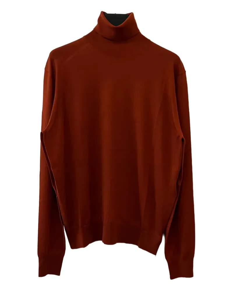 Saint Laurent Pullover mit Rollkragen - Orange Orange