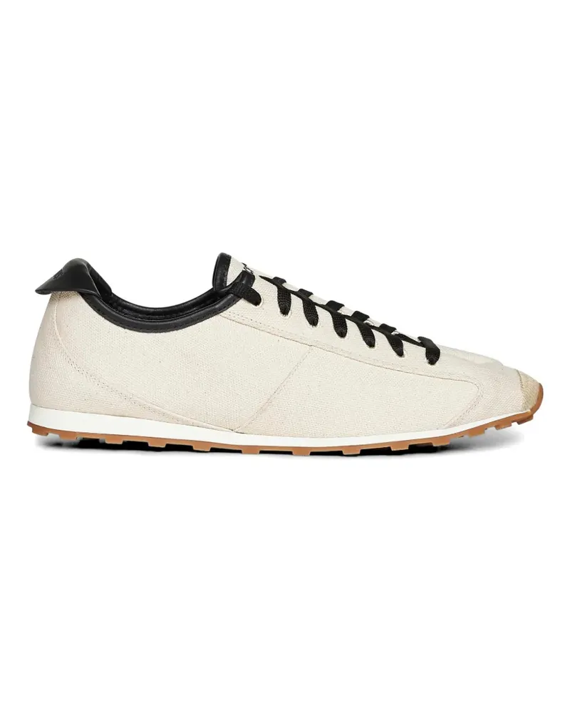 Jacquemus Les Tennis lace-up sneakers - Nude Nude