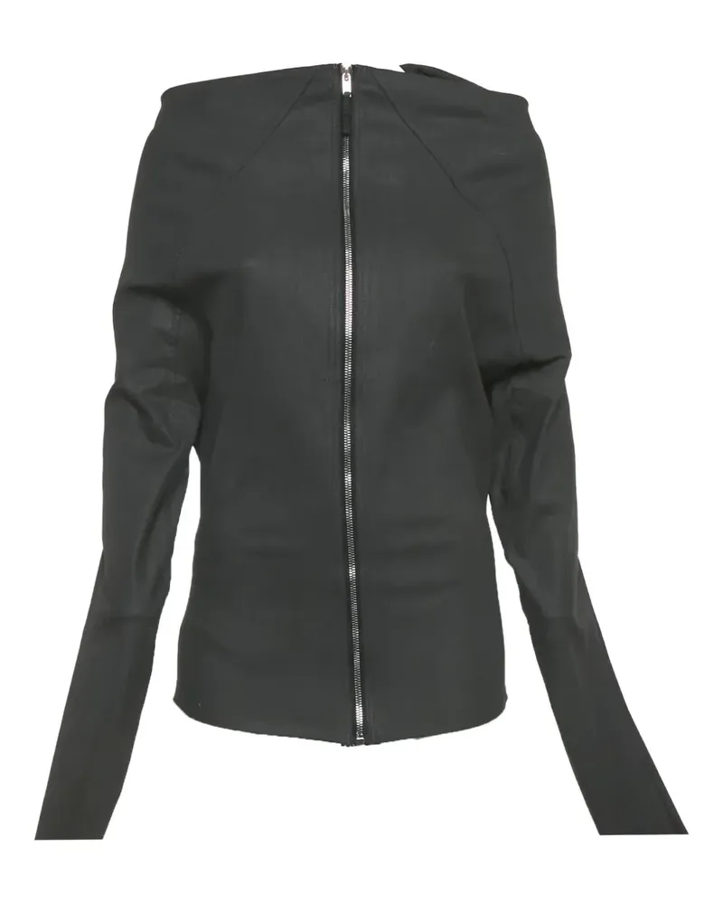 Rick Owens Jeansjacke mit Reißverschluss - Blau Blau