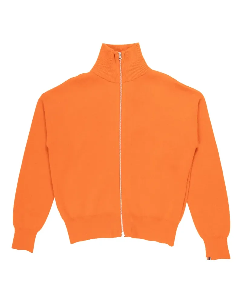 extreme cashmere zip-up jumper - Orange Orange