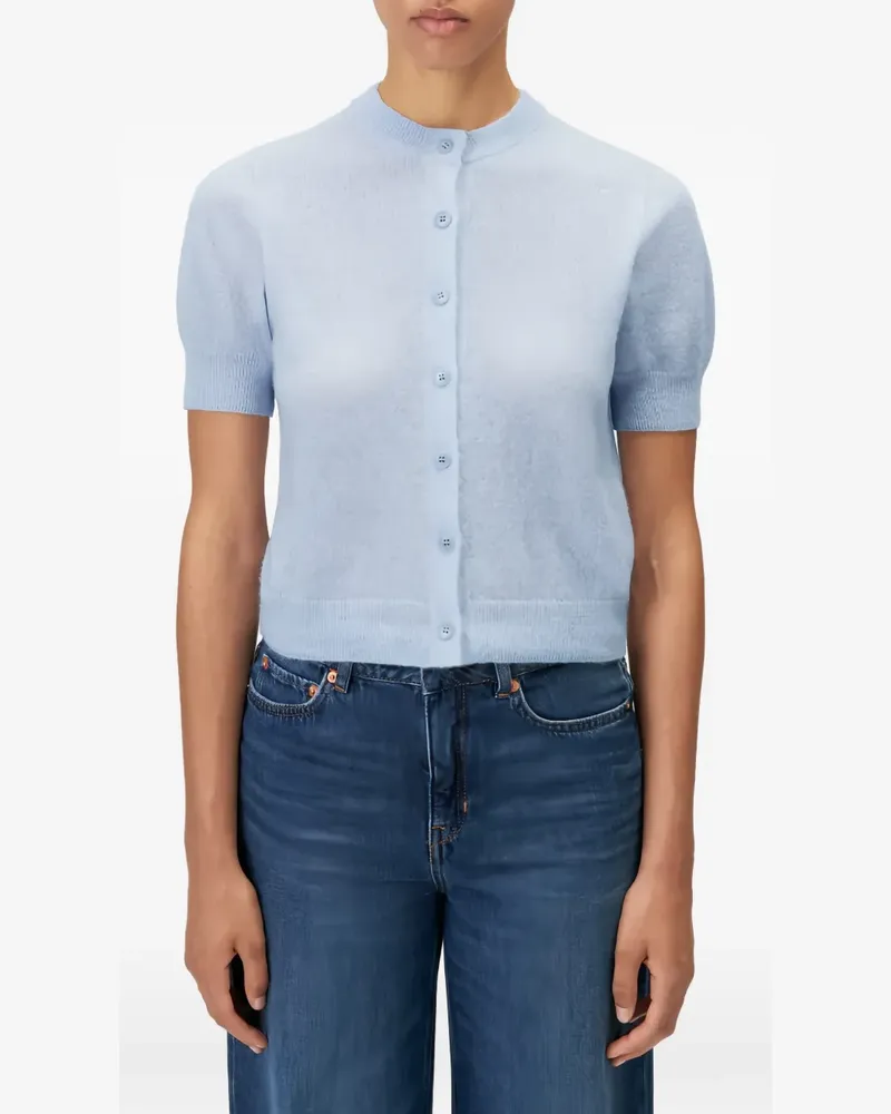 Drykorn Daryani short-sleeve knit cardigan - Blau Blau