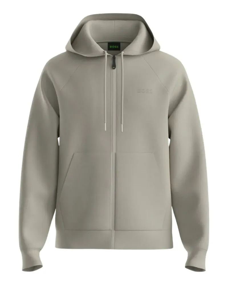 HUGO BOSS Kapuzenjacke mit Reißverschluss - Grau Grau