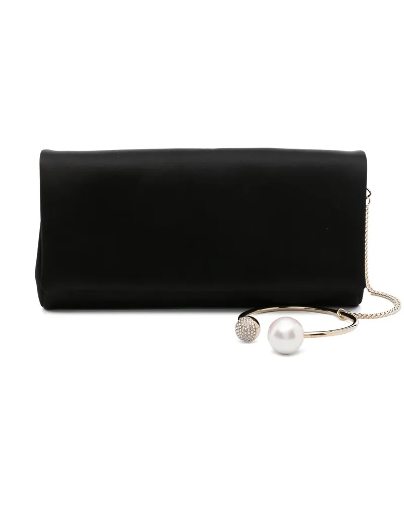 Jimmy Choo Xandra Clutch - Schwarz Schwarz