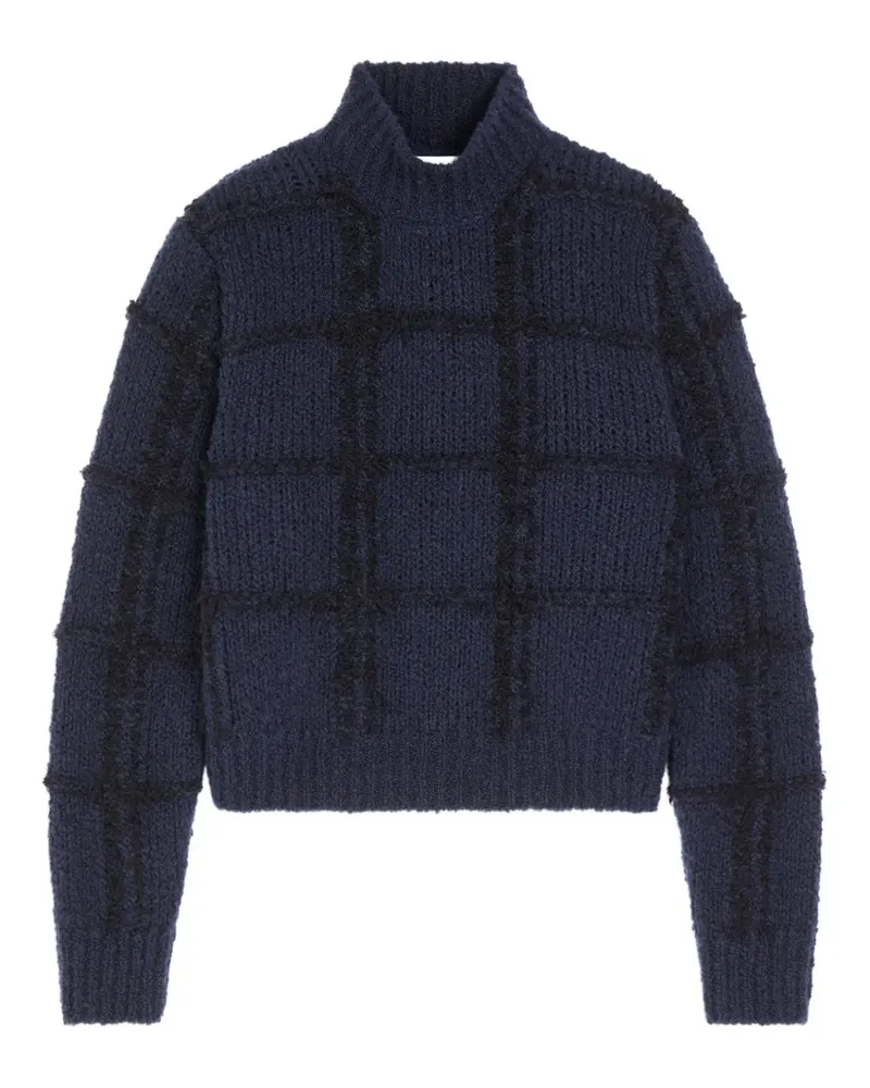 Dries van Noten Pullover mit Stehkragen - Blau Blau