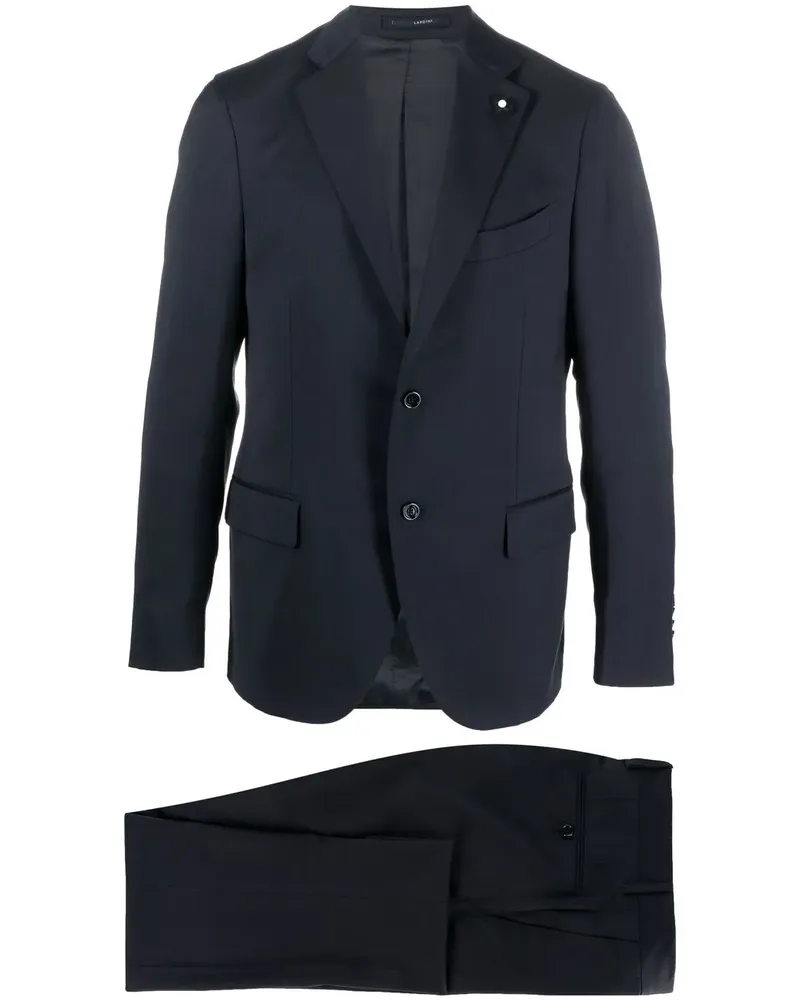 LARDINI Zweiteiliger Anzug - Blau Blau
