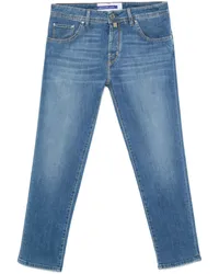 Jacob Cohën straight-leg jeans Blau