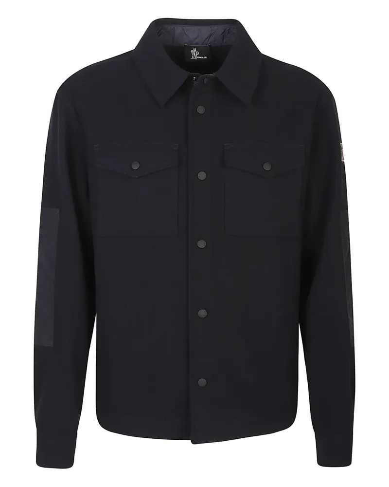 Moncler Jacke mit Taschen - Blau Blau