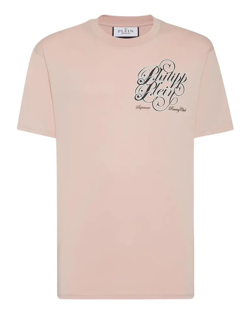 Philipp Plein Club The Course Stones T-Shirt - Rosa Rosa