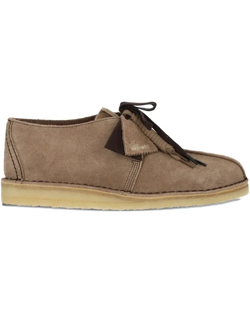 Clarks Desert Trek Schnürschuhe - Nude Nude