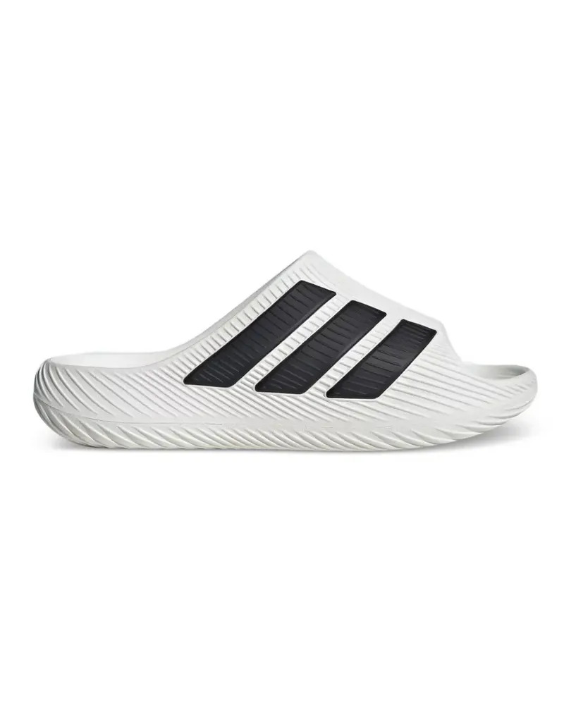 adidas Purechill striped slides - Weiß Weiß