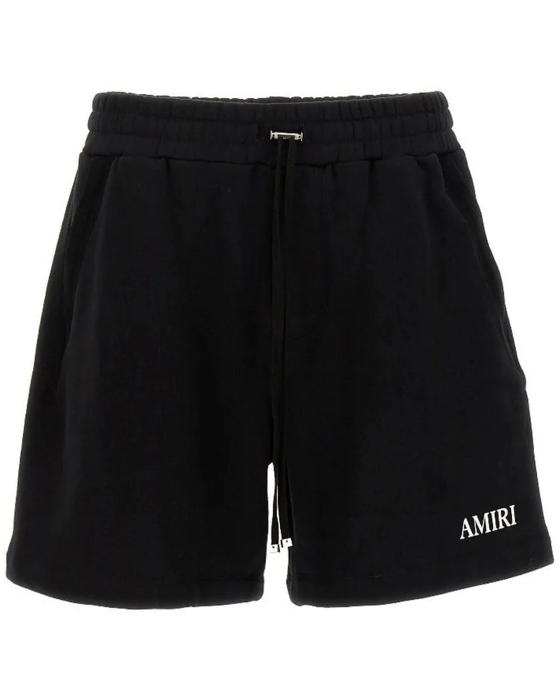 Amiri Joggingshorts mit Logo-Stickerei Schwarz