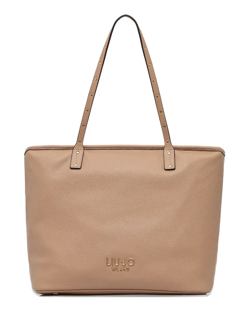 Liu Jo Tote Bag mit Nieten - Nude Nude