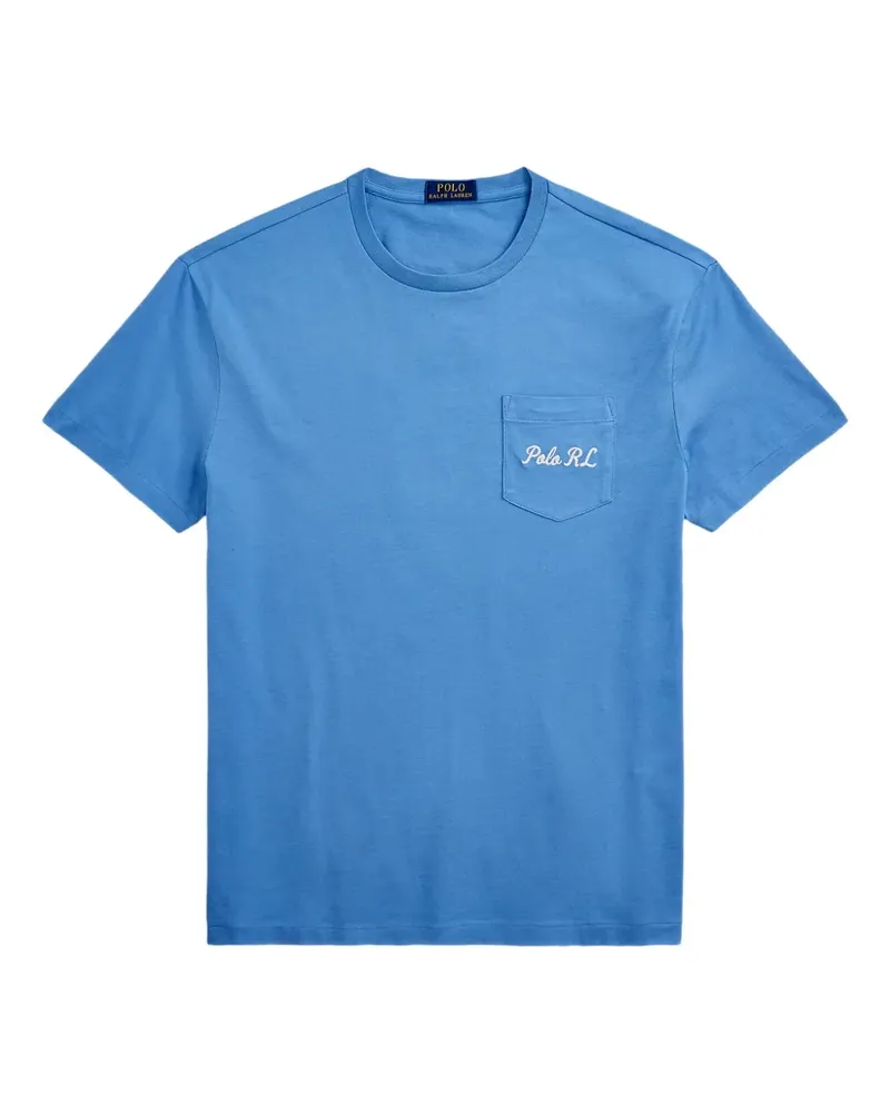 Ralph Lauren T-Shirt mit Polo Bear-Print - Blau Blau