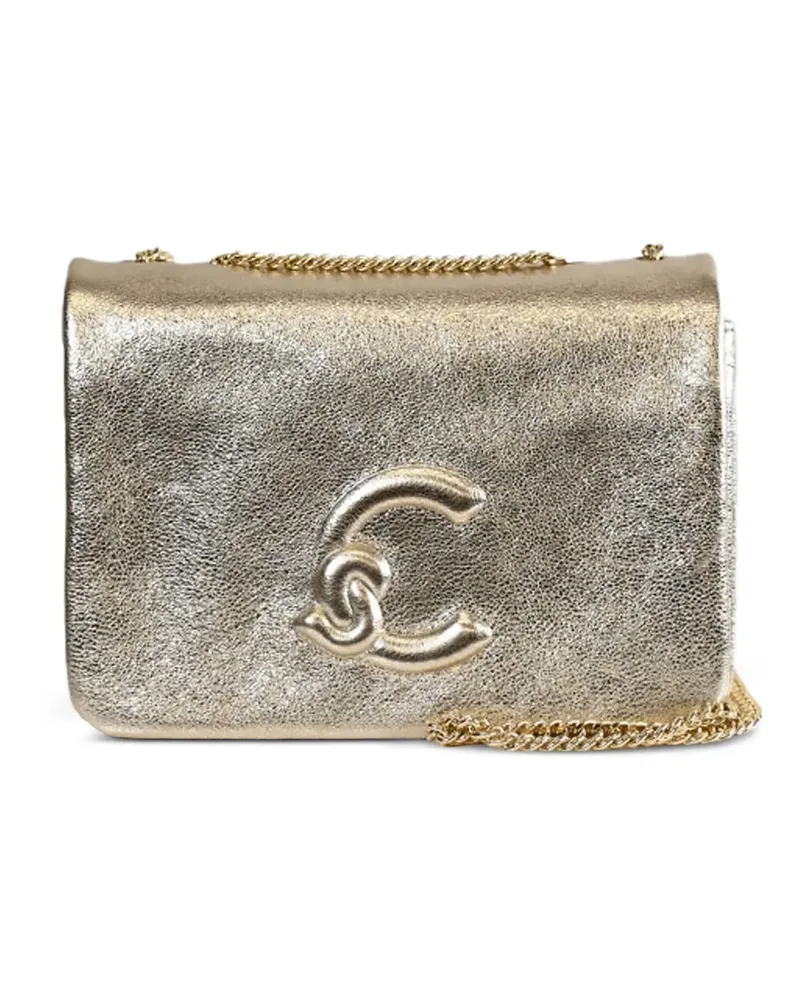 Coccinelle Mini-Tasche im Metallic-Look - Gold Gold