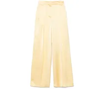 Hose aus Satin - Gelb