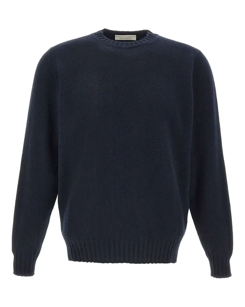 Filippo de Laurentiis Pullover mit Rundhalsausschnitt - Blau Blau