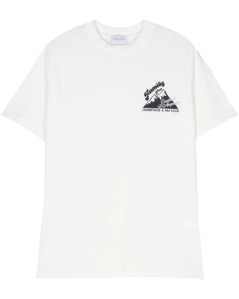 Family First Cortina T-Shirt - Weiß Weiß