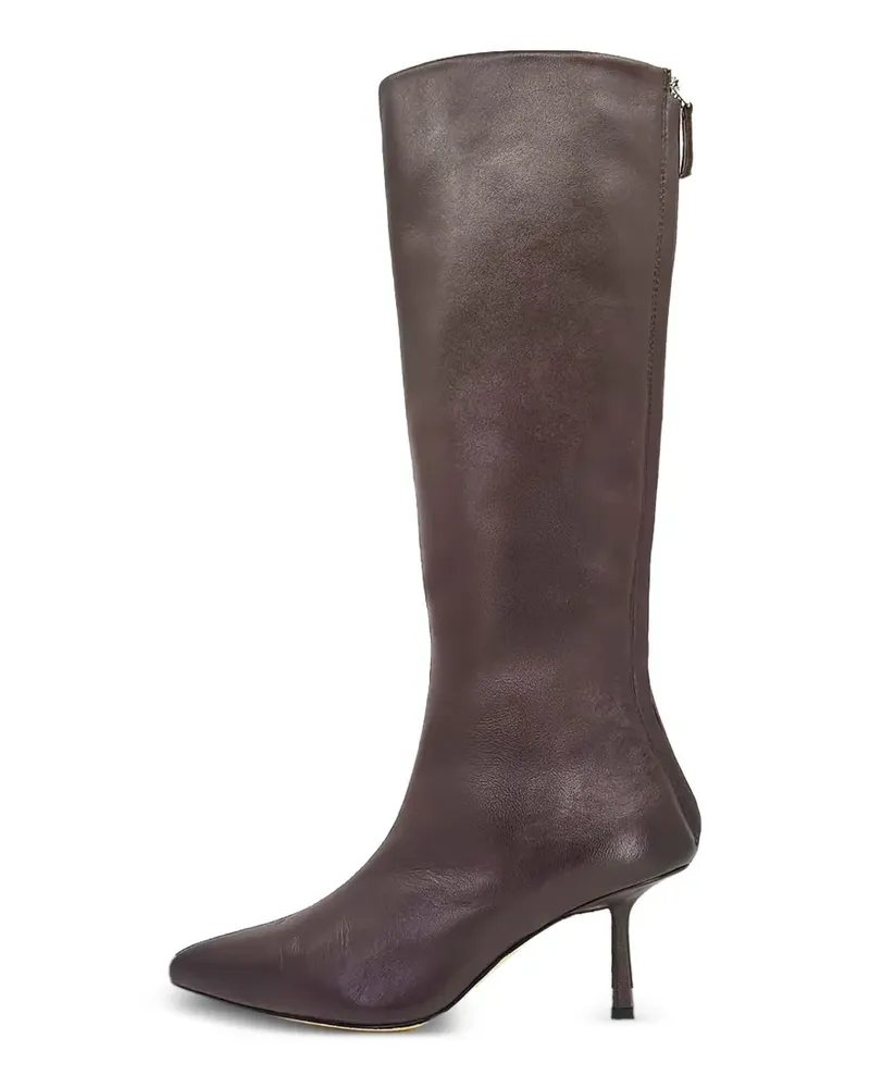 Studio Amelia Petra pointed knee high boots - Braun Braun