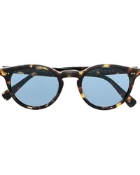 Oliver Peoples Runde Romare Sonnenbrille Braun