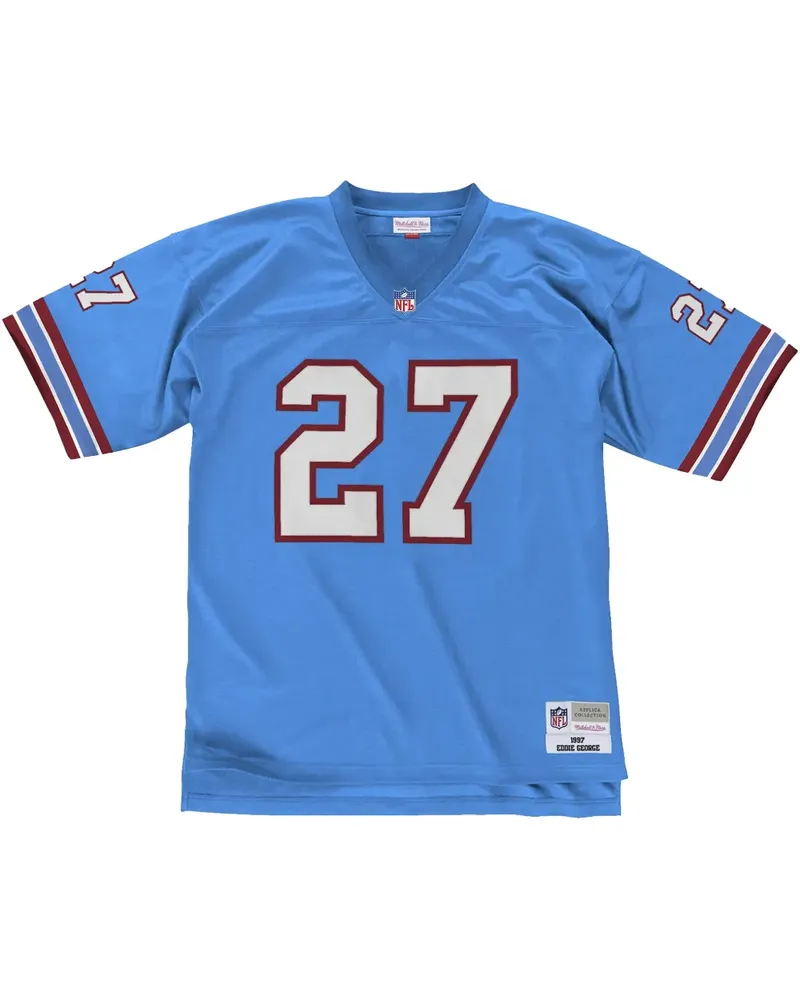 Mitchell & Ness 2000 Eddie George Tennessee Oilers "Light Blue" Legacy Player Trikot - Blau Blau