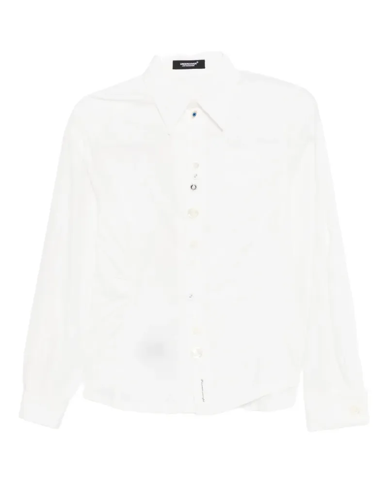 Undercover cotton shirt - Weiß Weiß