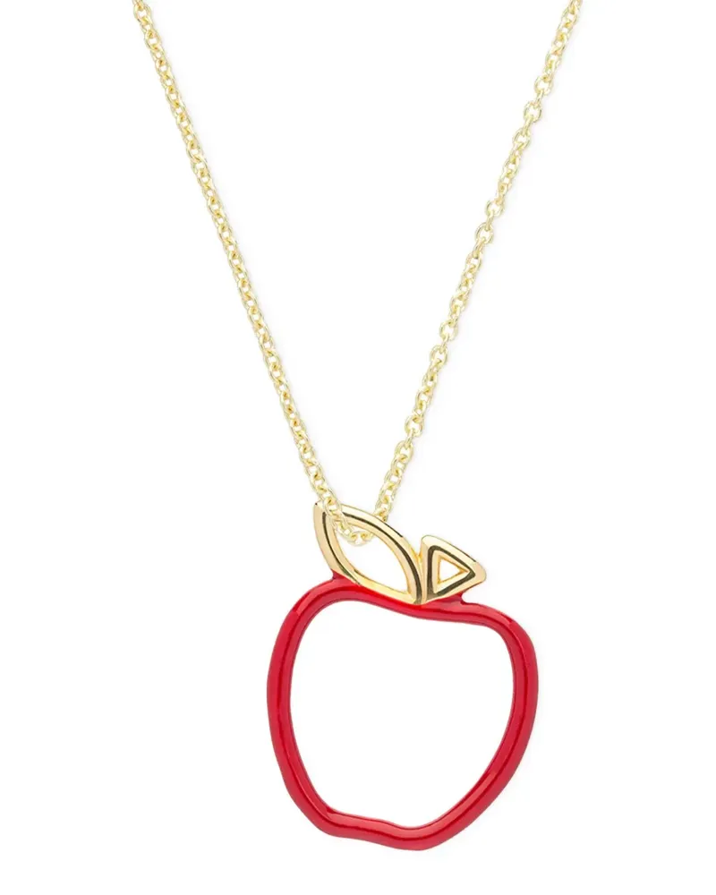 Aliita 9kt Gelbgoldhalskette in Apfelform Gold