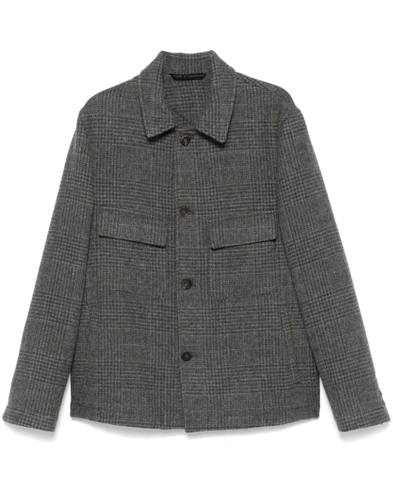 forme d'expression Postman Jacke - Grau Grau