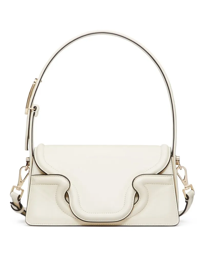 Valentino Garavani Le Grand Deuxième Schultertasche - Weiß Weiß