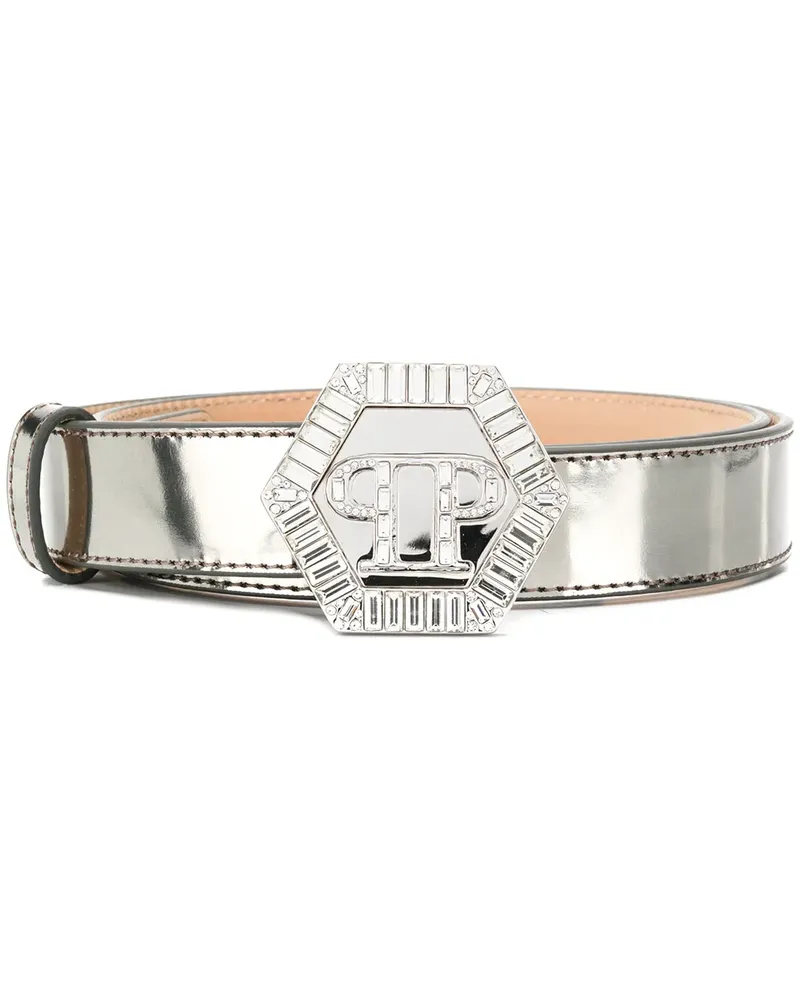 Philipp Plein Joe' Gürtel - Silber Silber