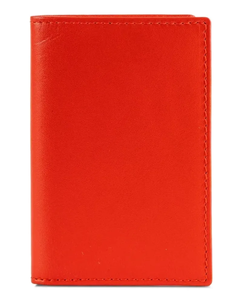 Comme des Garçons Portemonnaie mit Klappe - Orange Orange