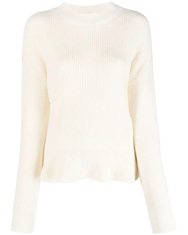 Chloé Pullover mit Schößchen - Nude Nude