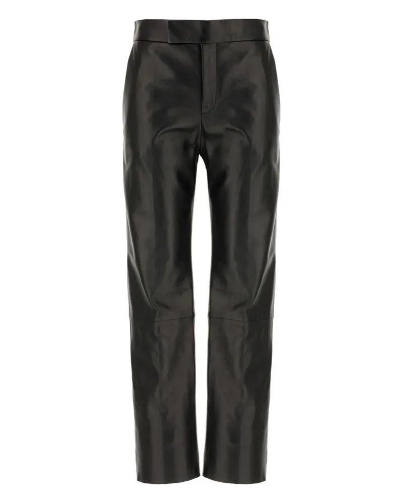 Alberta Ferretti Hose mit geradem Bein - Schwarz Schwarz