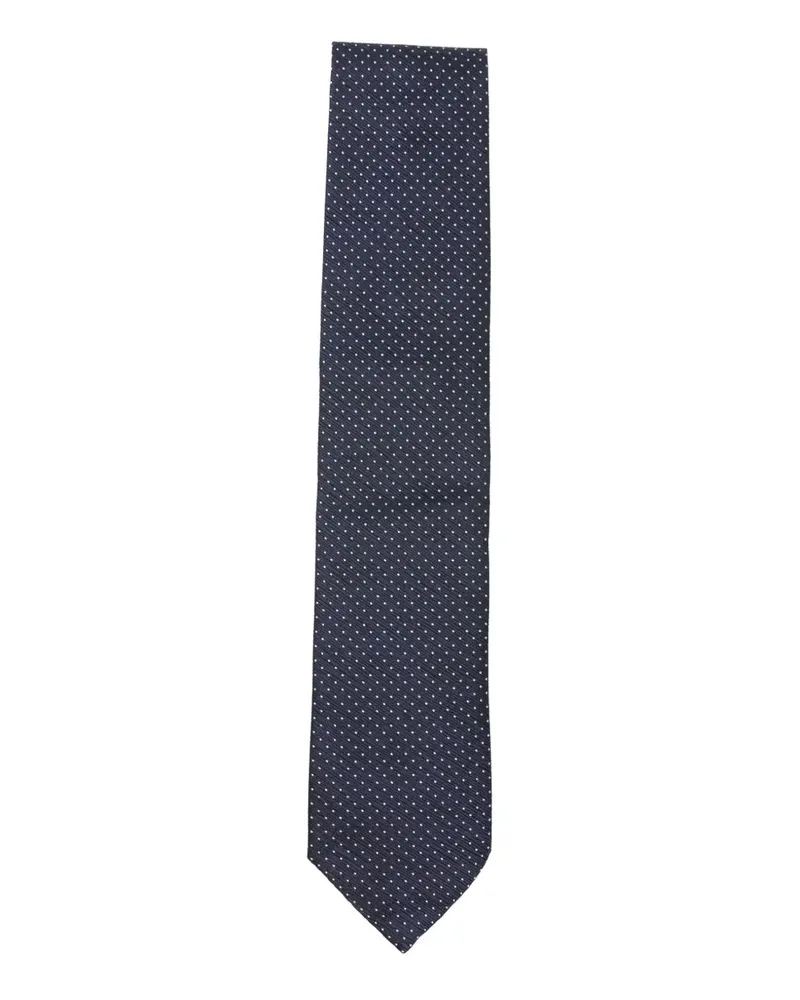 Lanvin Krawatte aus Seide - Blau Blau