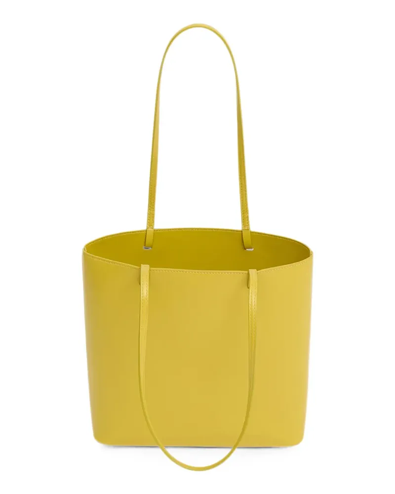 Mansur Gavriel Filo leather shoulder bag - Gelb Gelb