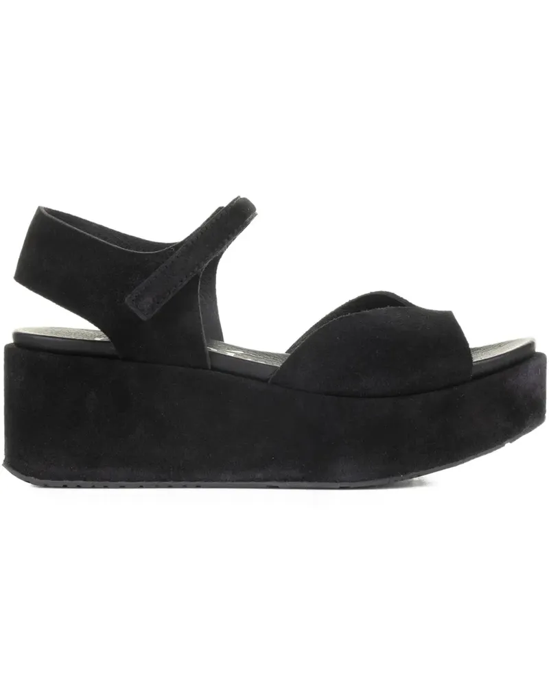 Pedro Garcia Nelly suede sandals - Schwarz Schwarz