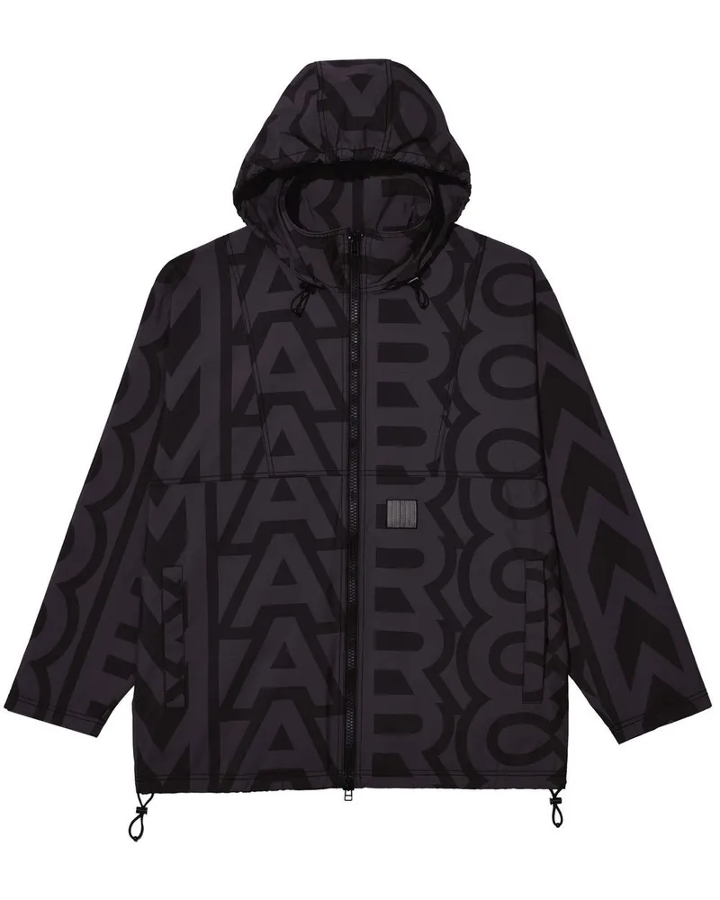 Marc Jacobs The Monogram Ripstop-Jacke - Schwarz Schwarz