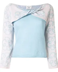 onefifteen Klassischer Pullover Blau