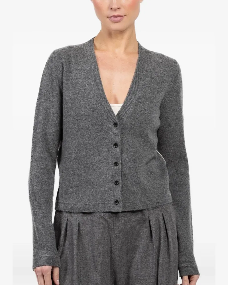 Maria Mcmanus V-neck buttoned cardigan - Grau Grau