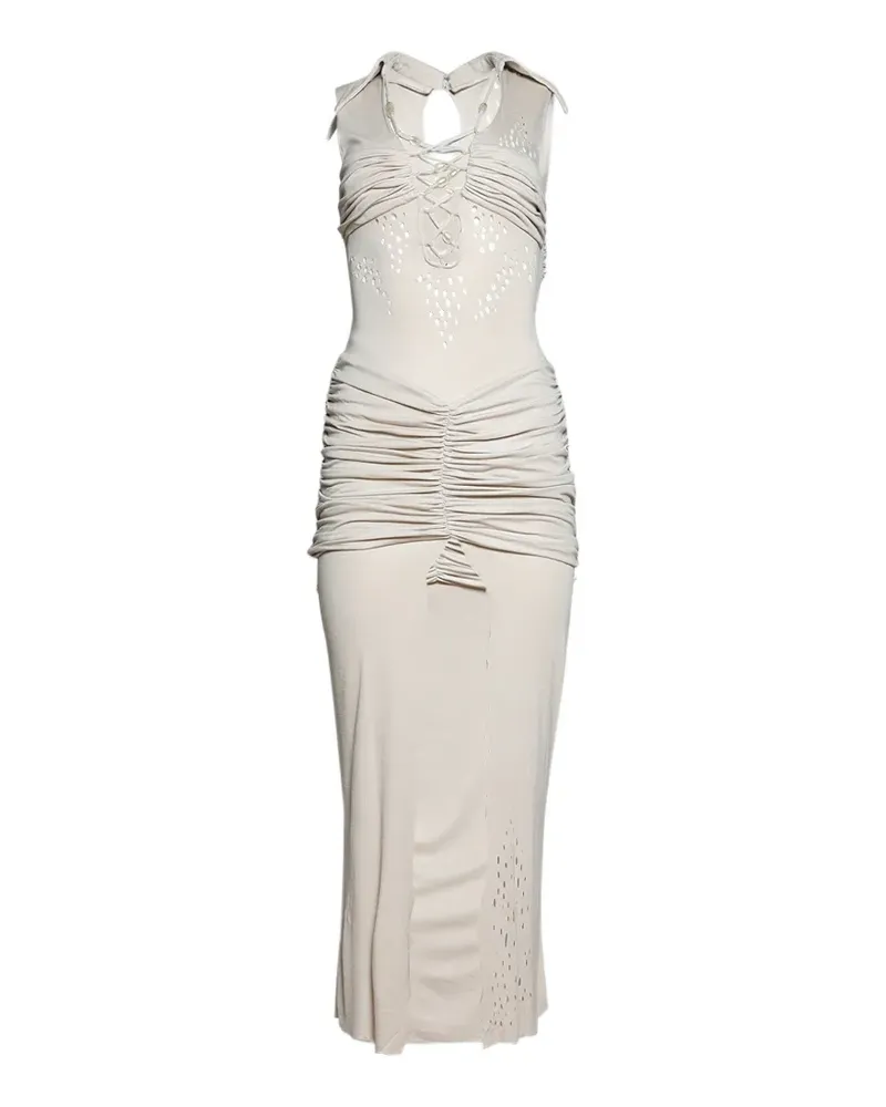 DI PETSA ruched dress - Nude Nude