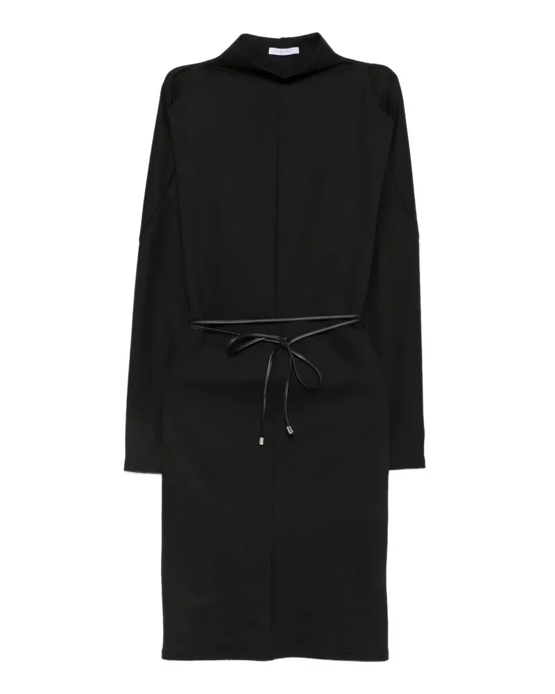 Patrizia Pepe Minikleid mit Cut-Out - Schwarz Schwarz