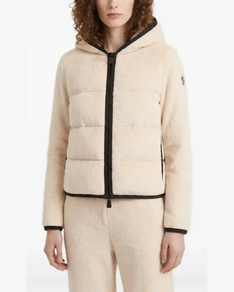 Moncler Polartec® Fleece-Kapuzenjacke - Nude Nude