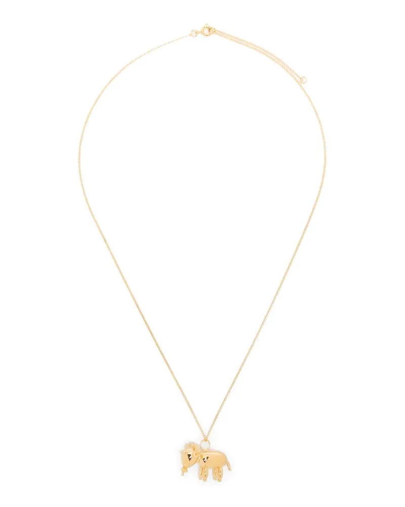 Completedworks Taurus Zodiac Balloon necklace - Gold Gold