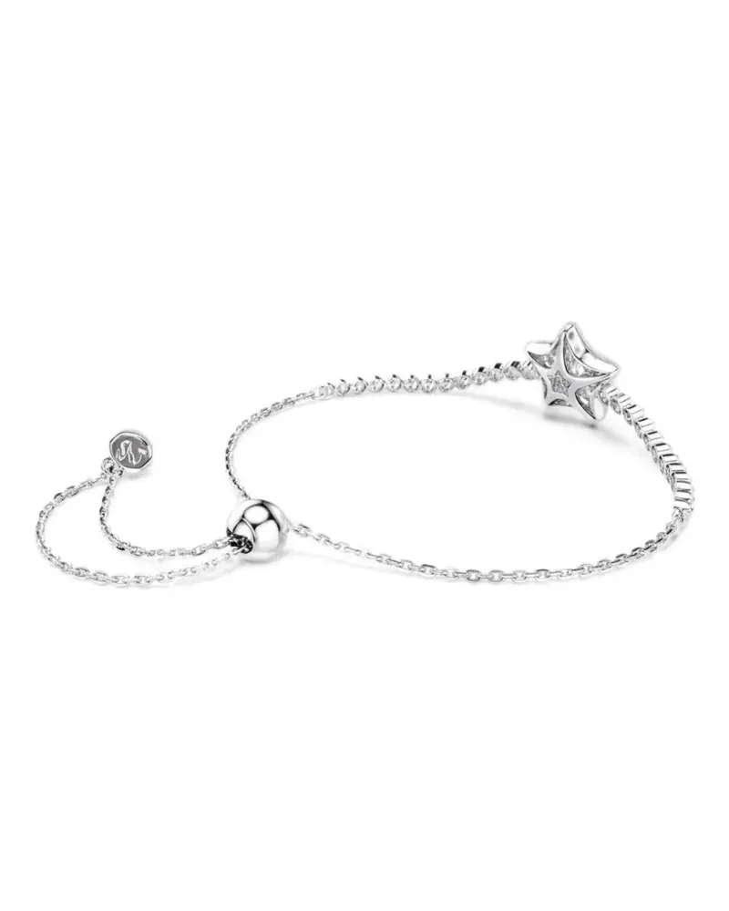Swarovski Sublima star-pendant crystal-embellished bracelet - Silber Silber